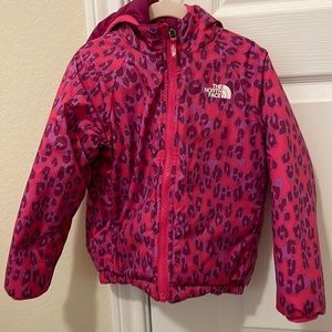 Pink Reversible North Face Jacket